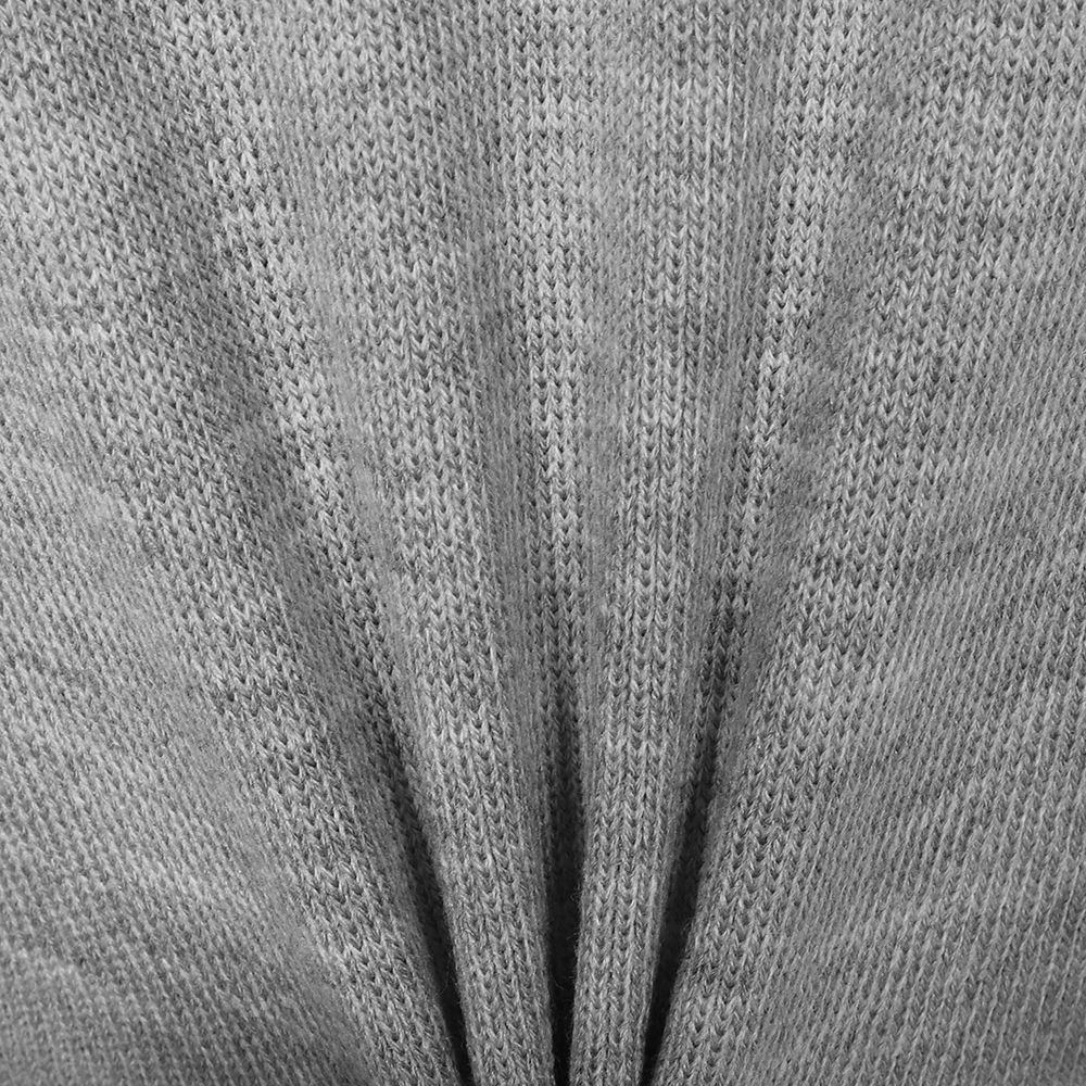 IMG_0544 copy ست بلوز و شلوار بافت کراپ طوسی سفید 2510 - Image 6