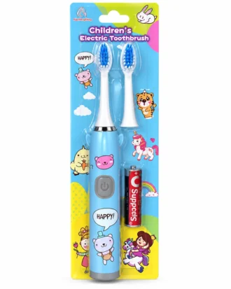 مسواک برقی کودک Child Acoustic با سری یدک رنگ آبی