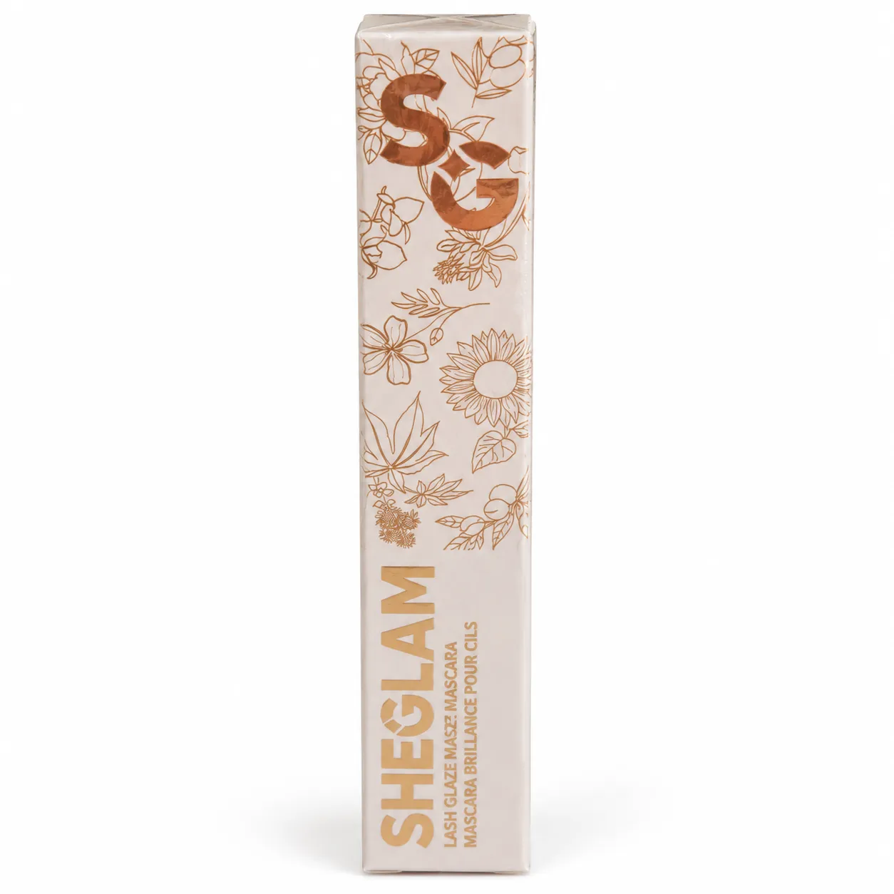 SHEGLAM Floral Lash Glaze Mascara Box copy ریمل شیگلم All-In-One 24K Multi-Effect مشکی