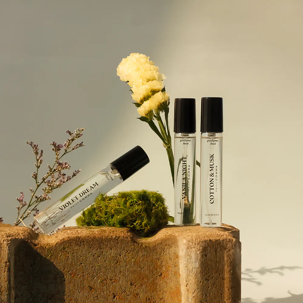 نمای روبروی بادی میست Dailycomma 15ml